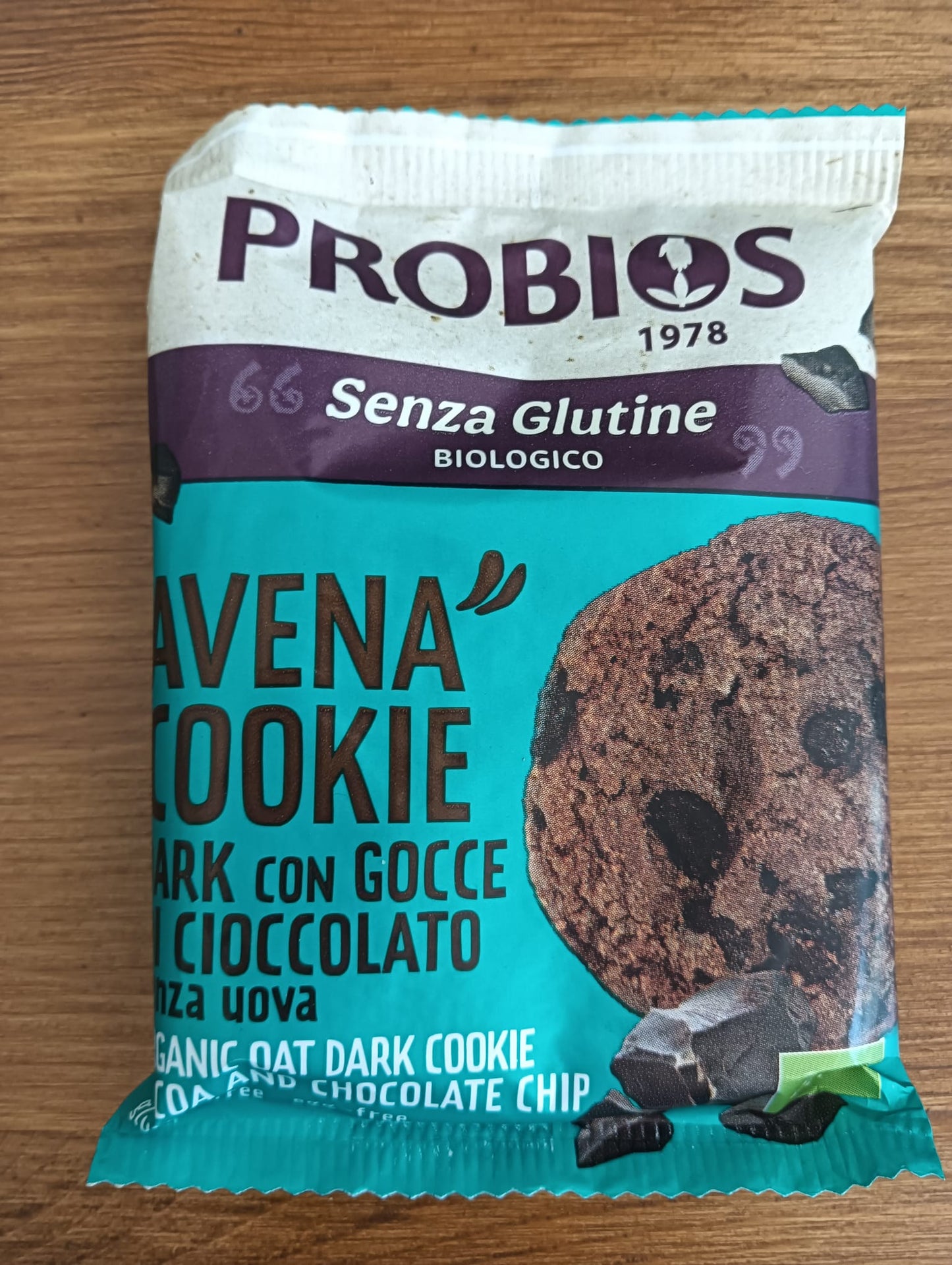 PROBIOS Avena Cookie con Gocce di Cioccolato