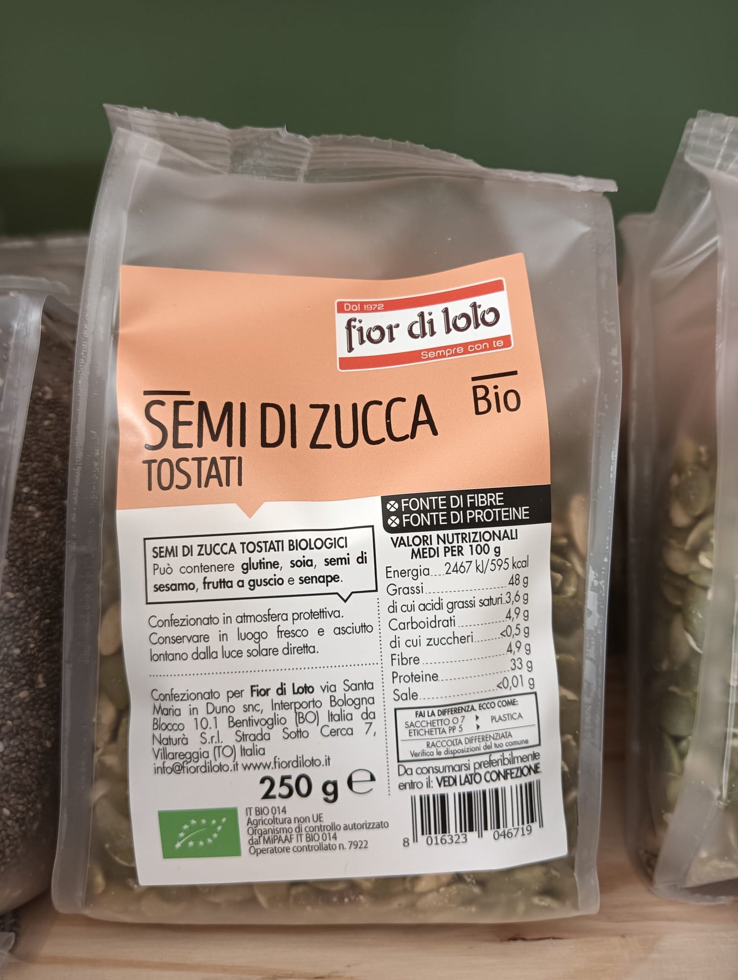FIOR DI LOTO Semi di Zucca