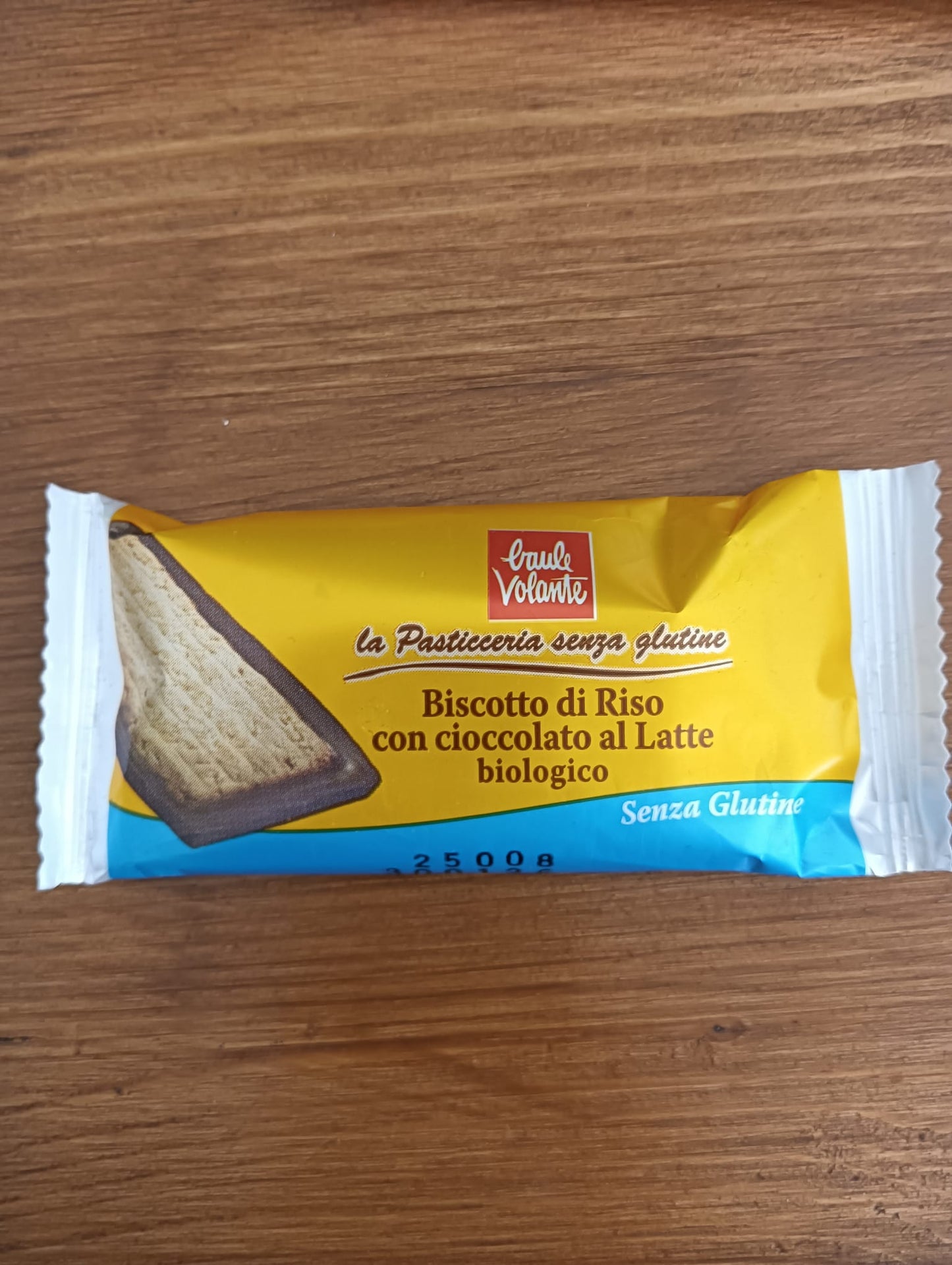 BAULE VOLANTE Biscotto di Riso con Cioccolato Fondente bio