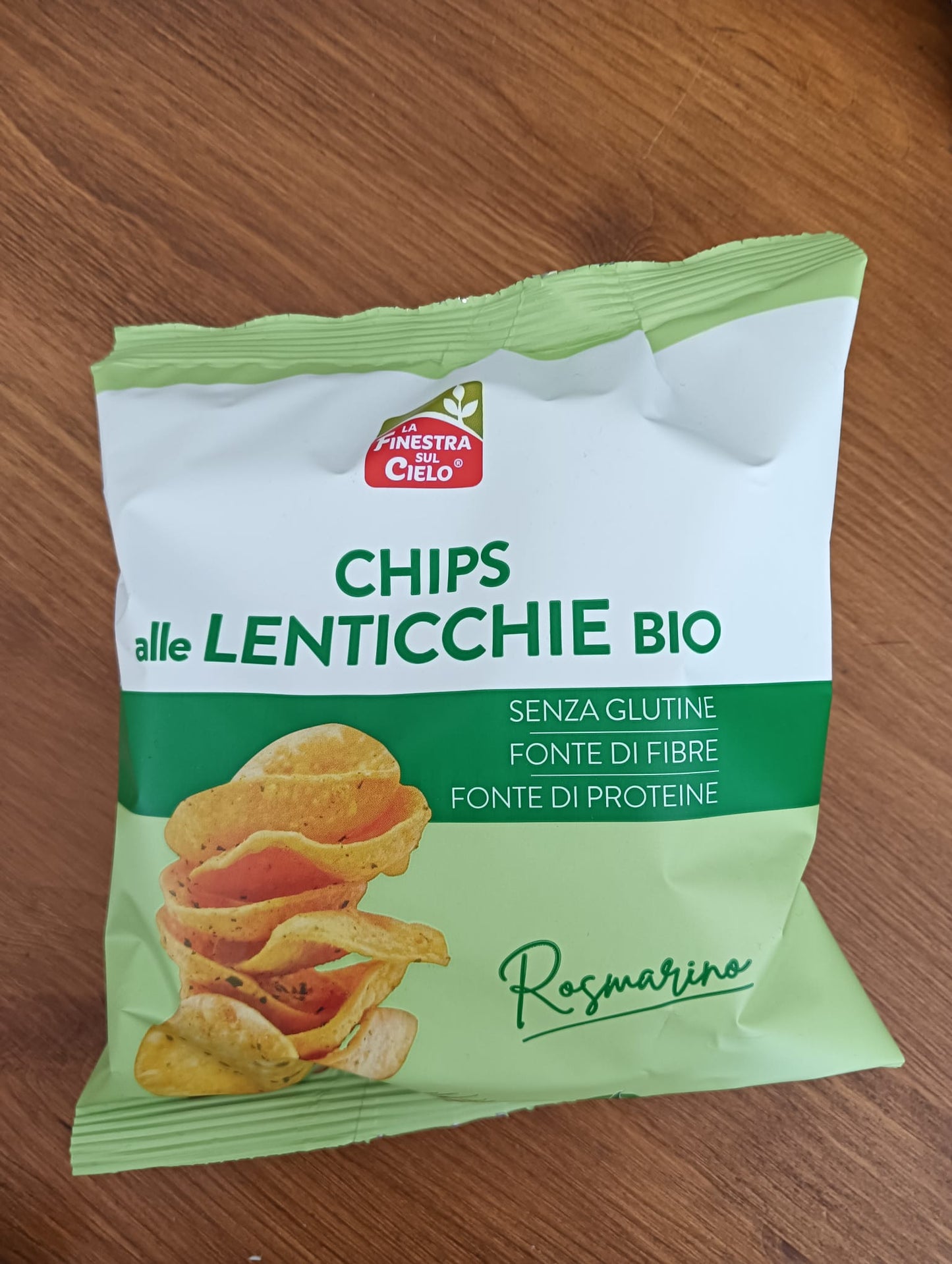 LA FINESTRA SUL CIELO Chips alle Lenticchie BIO