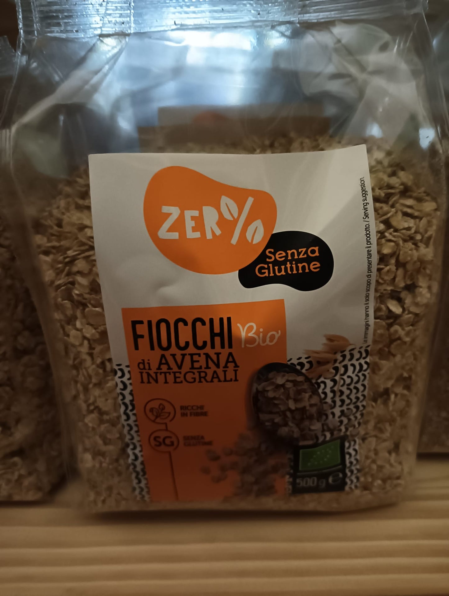 ZER% Fiocchi d'avena integrali bio