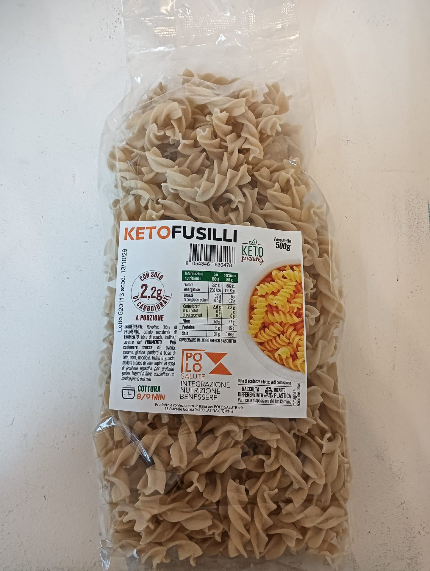 Polo Salute Keto Fusilli