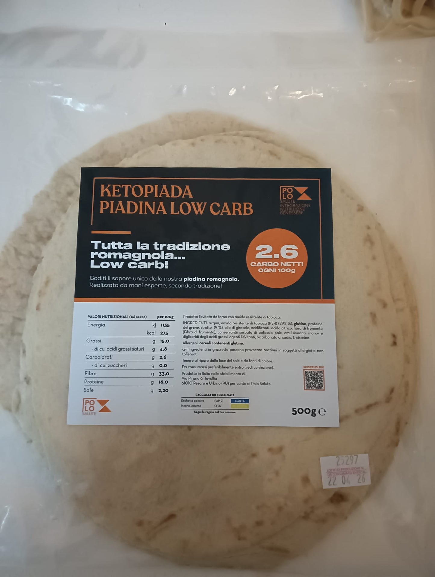 Polo Salute Keto piada