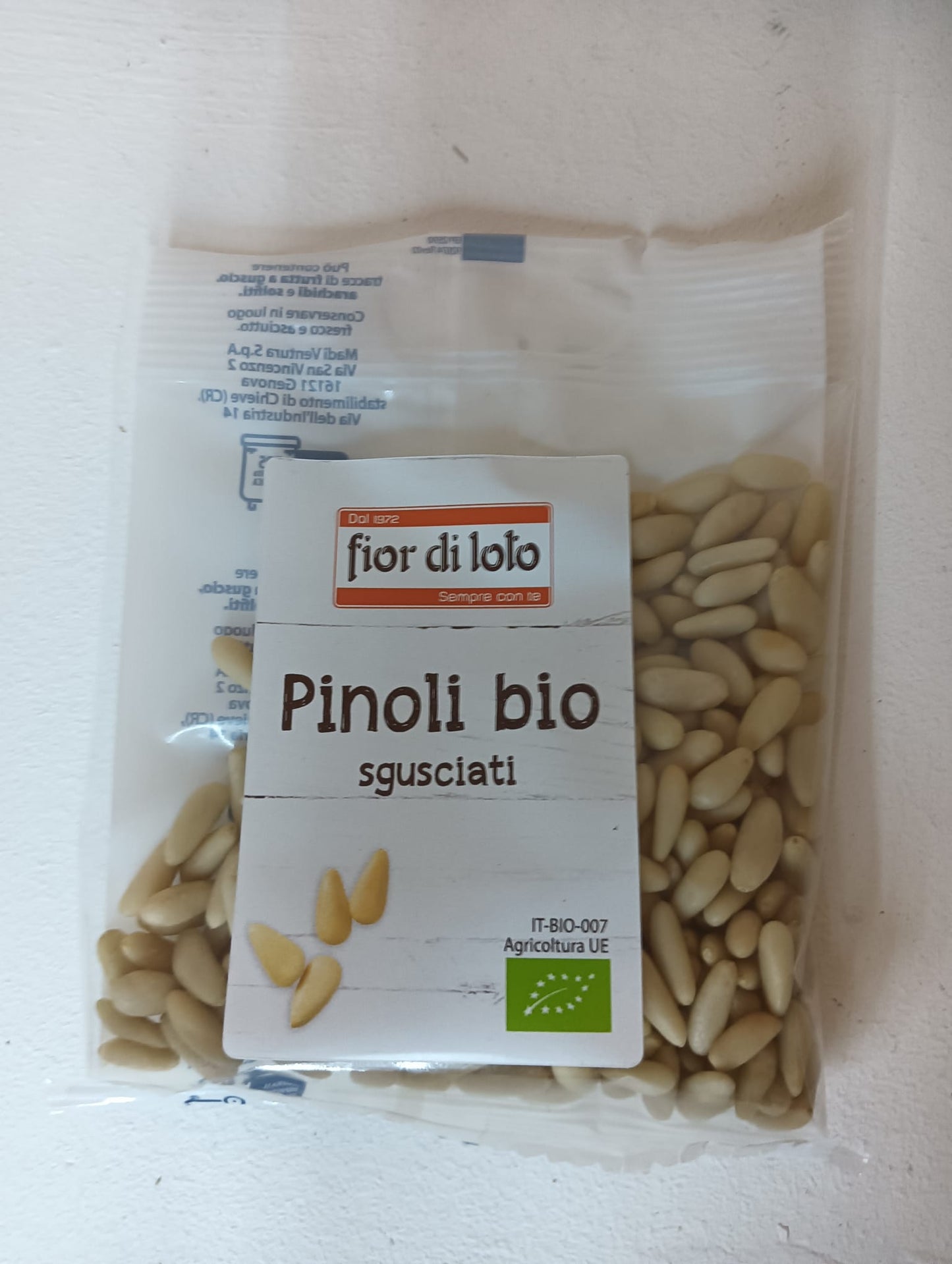 FIOR DI LOTO Pinoli Bio sgusciati