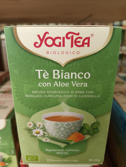 YOGI TEA TE' BIANCO CON ALOE VERA