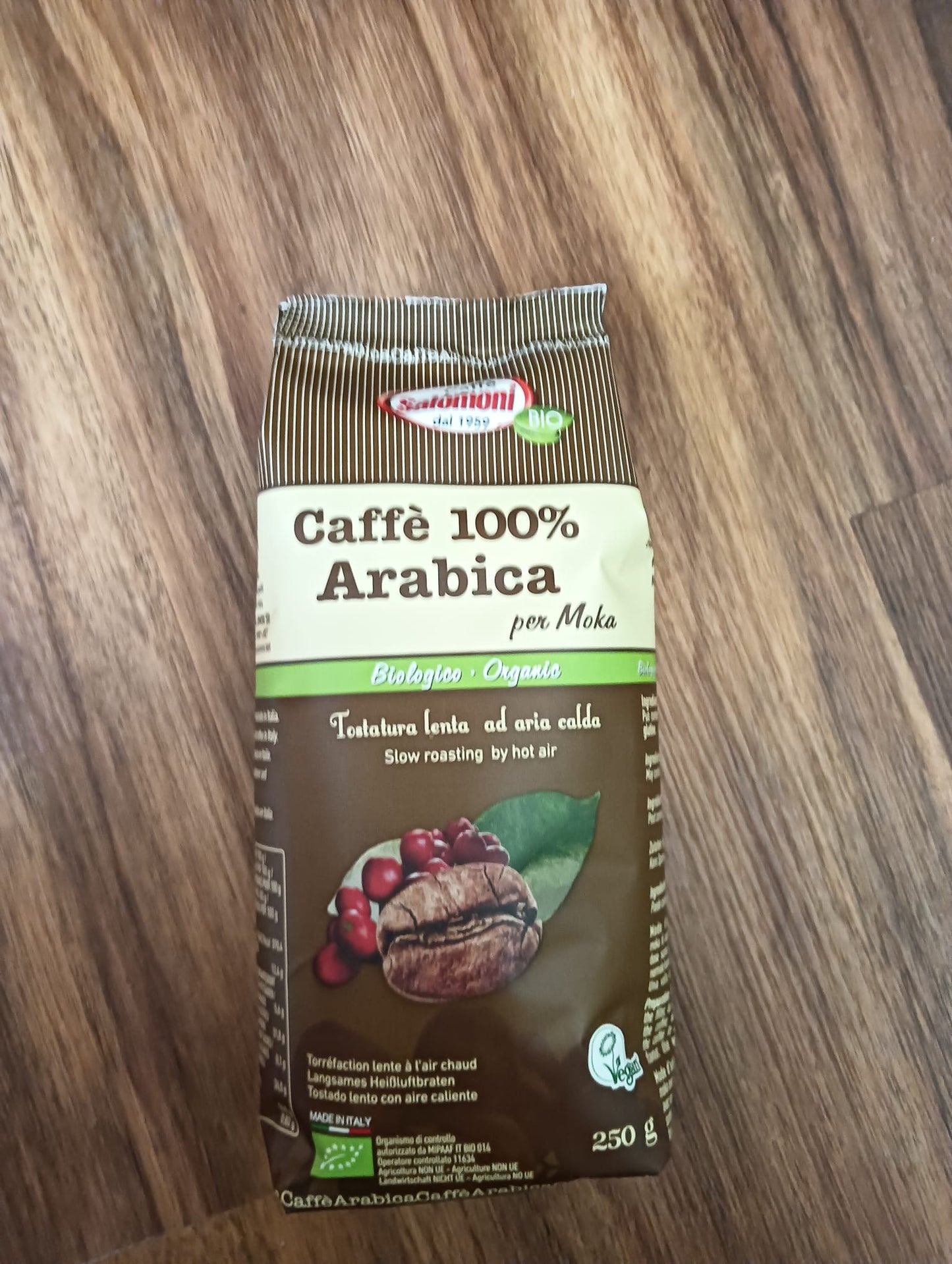 SALOMONI Caffè 100% Arabica per Moka