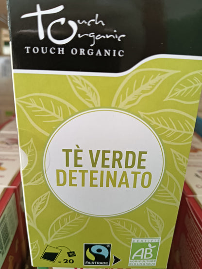TOUCH ORGANIC Tè Verde Deteinato
