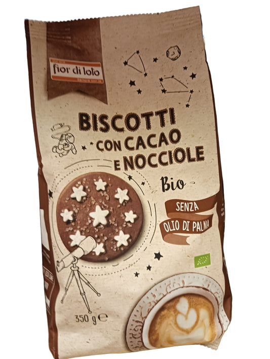 FIOR DI LOTO Biscotti con cacao e nocciole