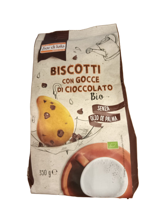 FIOR DI LOTO Biscotti con gocce di cioccolato