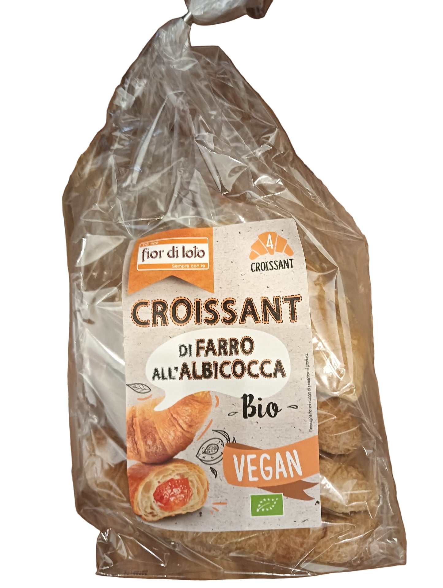 FIOR DI LOTO Croissant di farro all' albicocca