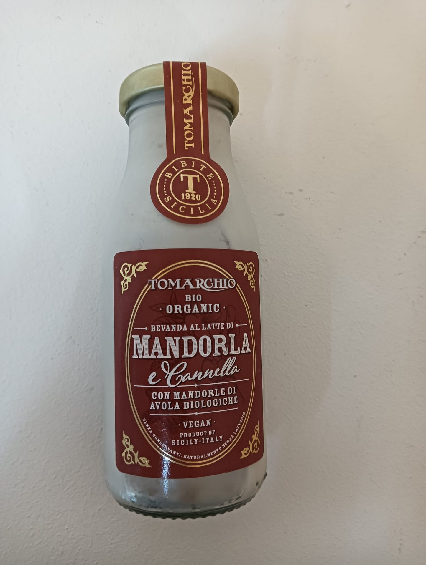 TOMARCHIO Bevanda Latte di Mandorla e Cannella