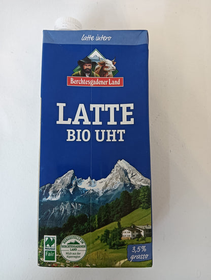 BERCHTESGADENER LAND Latte Intero Bio Senza Lattosio