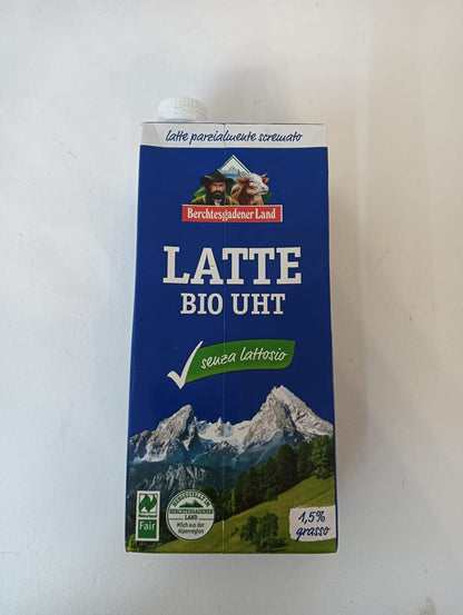 BERCHTESGADENER LAND Latte Parzialmente Scremato Bio UHT