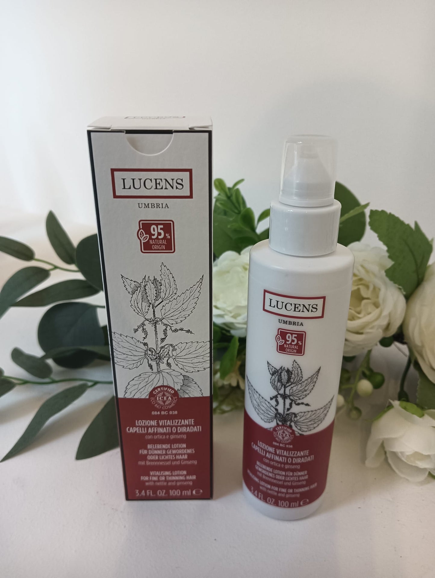 LUCENS Lozione Vitalizzante Capelli Affinati o Diradati