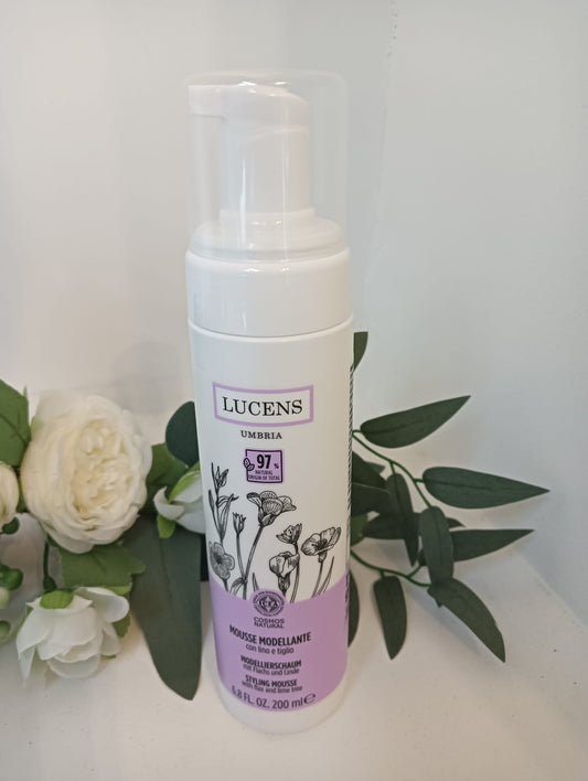 LUCENS Mousse Modellante con lino e tiglio