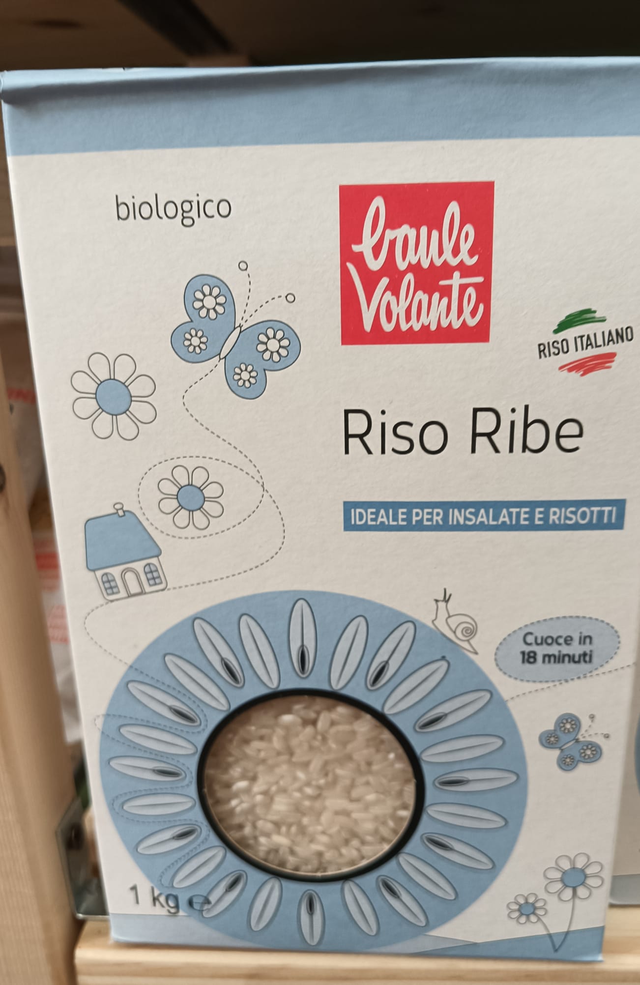 BAULE VOLANTE Riso Ribe semilavorato