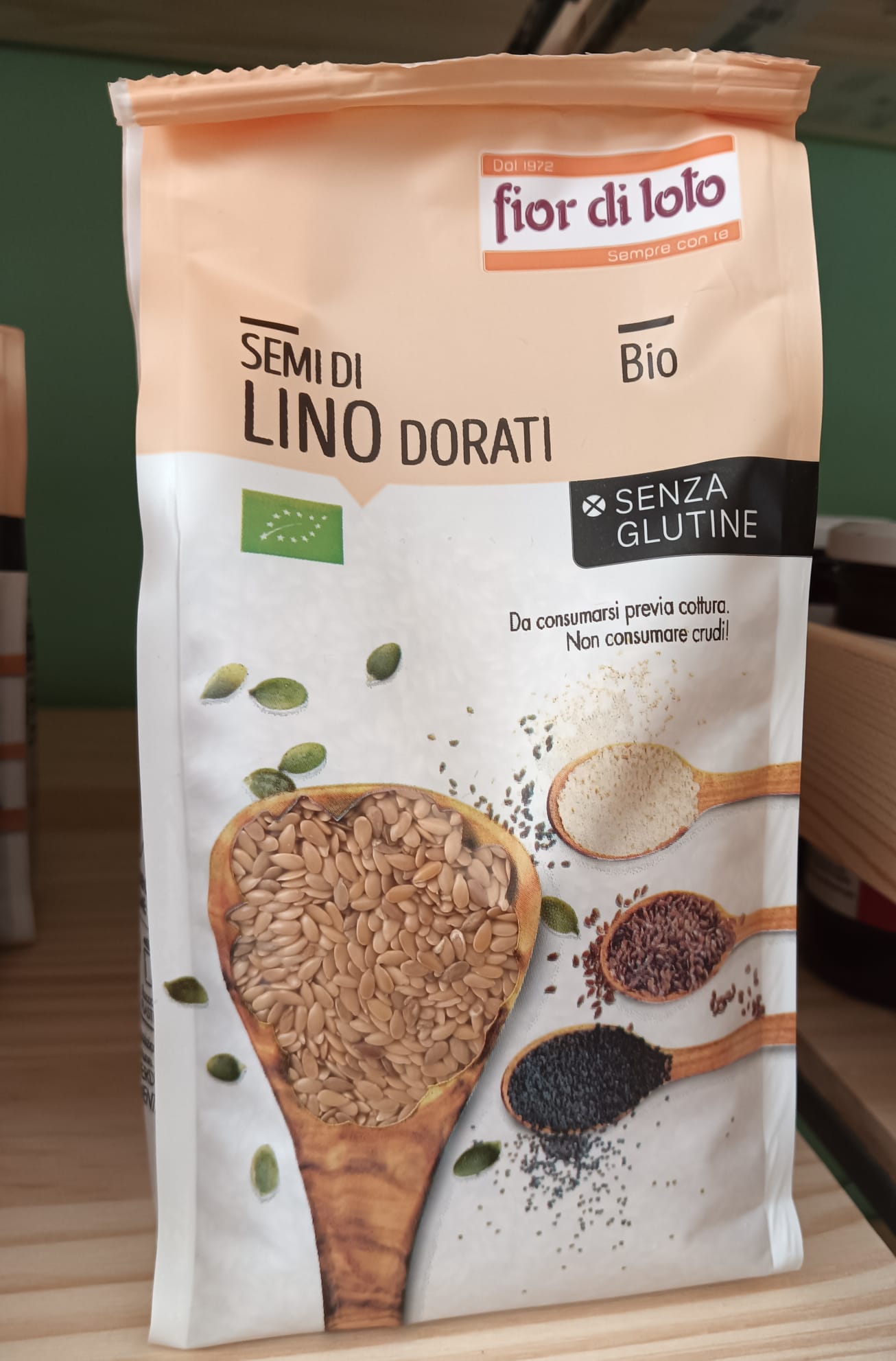 FIOR DI LOTO Semi di Lino Dorati