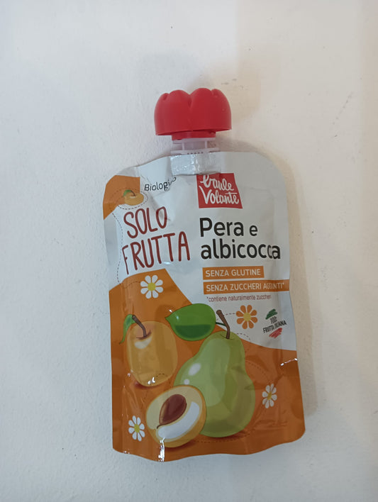 BAULE VOLANTE Solo Frutta Pera e Albicocca