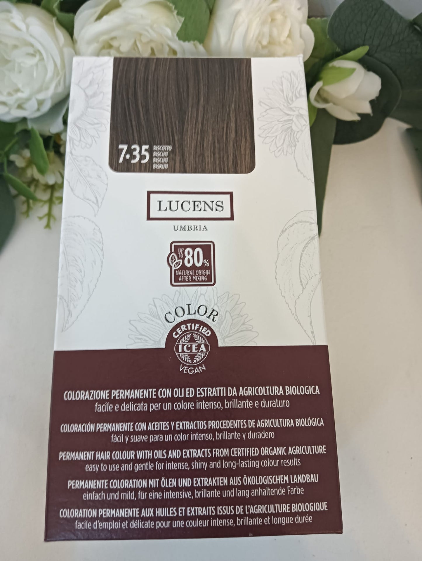 LUCENS Colorazione Permanente bio AVENA 8.3