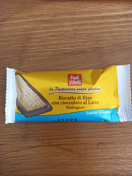 BAULE VOLANTE Biscotto di Riso con Cioccolato al Latte