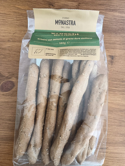 MONASTRA  Crocchi con Semi e Cereali