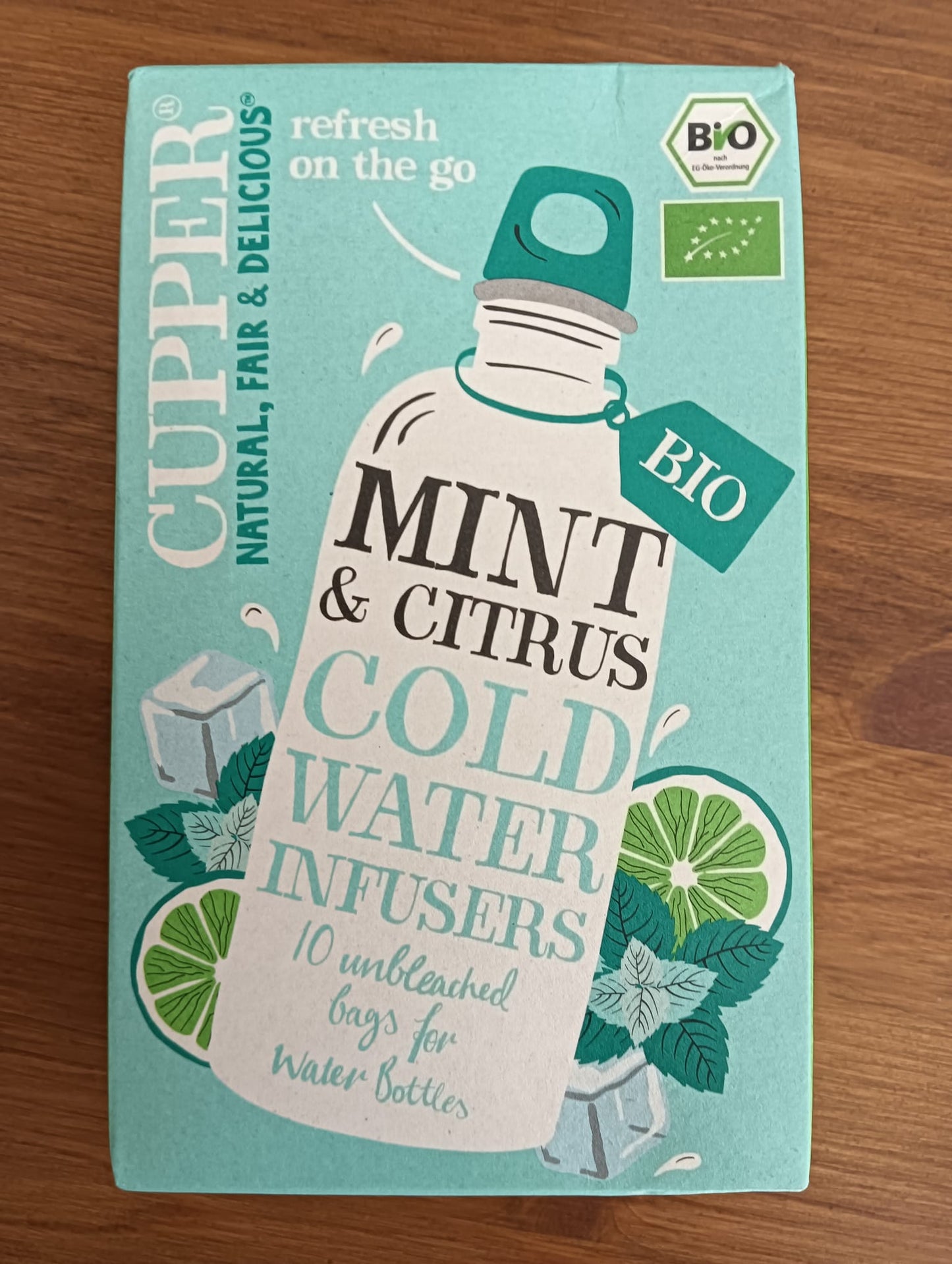 CUPPER Infuso a freddo  aromatizzato al ribes nero con echinacea