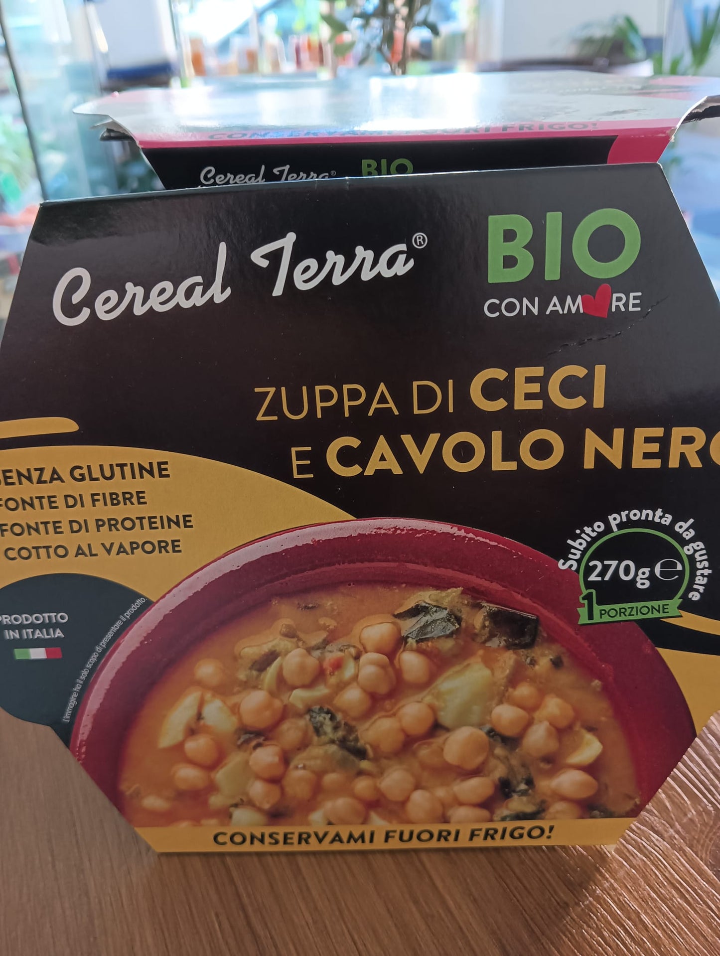 CEREAL TERRA ZUPPA DI CECI E CAVOLO NERO