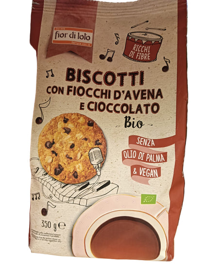 FIOR DI LOTO Biscotti con fiocchi d'avena