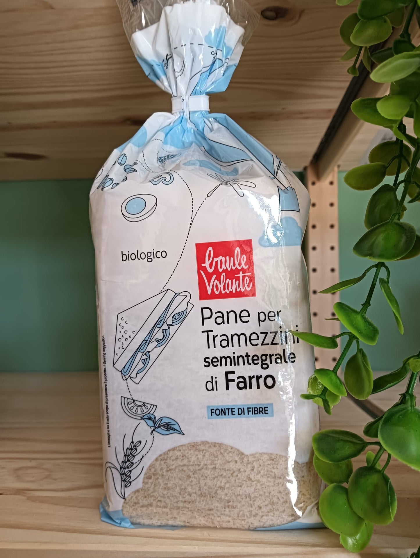 BAULE VOLANTE Pane per Tramezzini semintegrale di farro