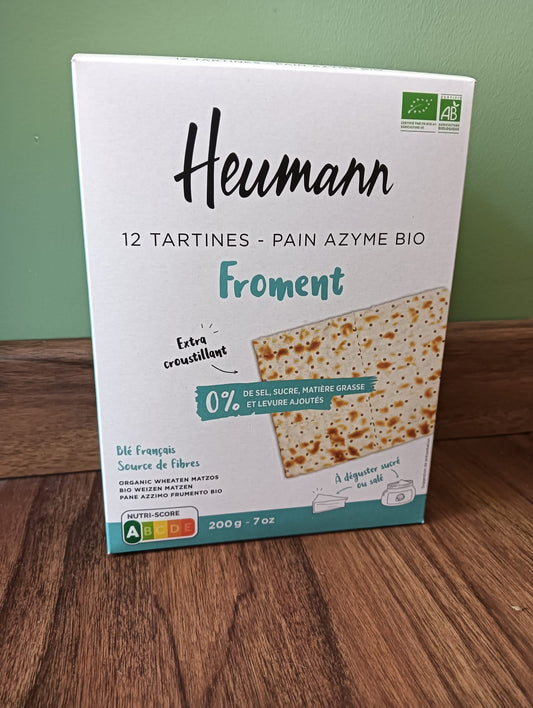 HEUMANN  Pane Azzimo di Frumento BIO