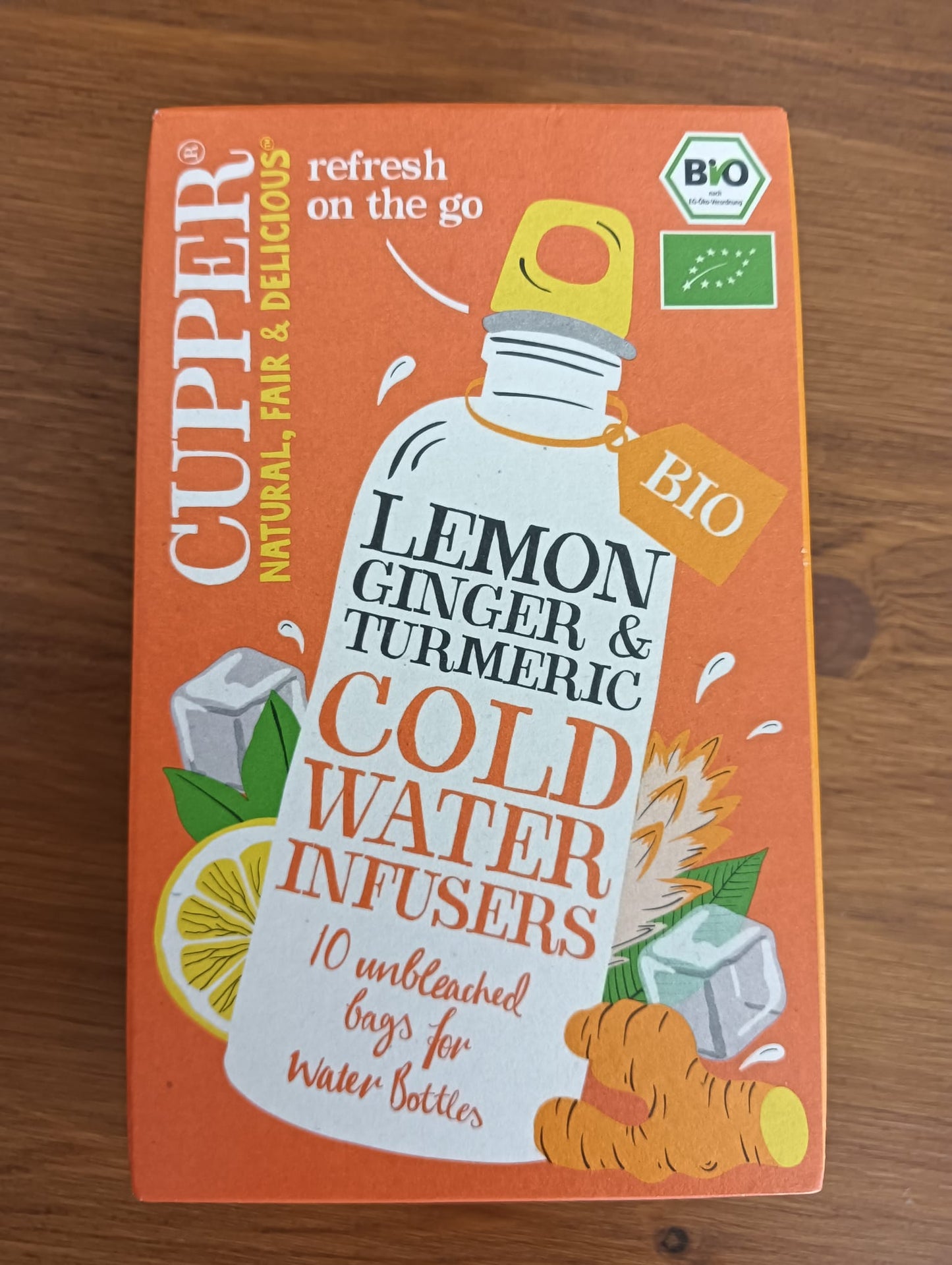 CUPPER Infuso a freddo aromatizzato al limone e menta