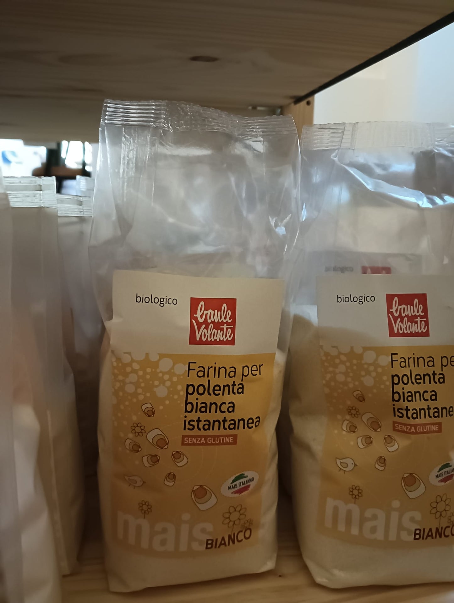 BAULE VOLANTE Farina per polenta bianca istantanea