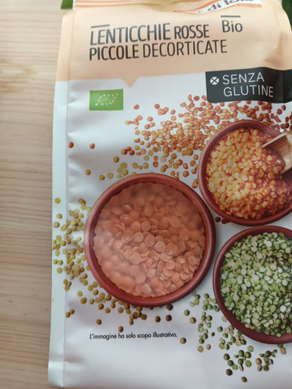 FIOR DI LOTO Lenticchie Rosse Piccole Decorticate