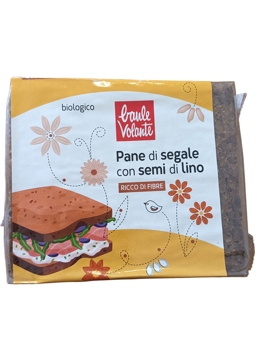 BAULE VOLANTE Pane di segale con semi di lino