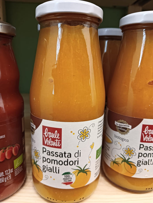 BAULE VOLANTE Passata di pomodori gialli