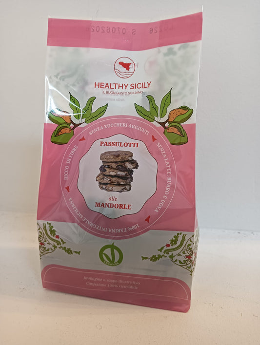 HEALTHY SICILY Passulotti alle mandorle