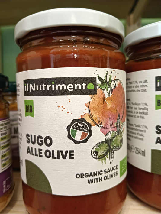 IL NUTRIMENTO Sugo alle olive