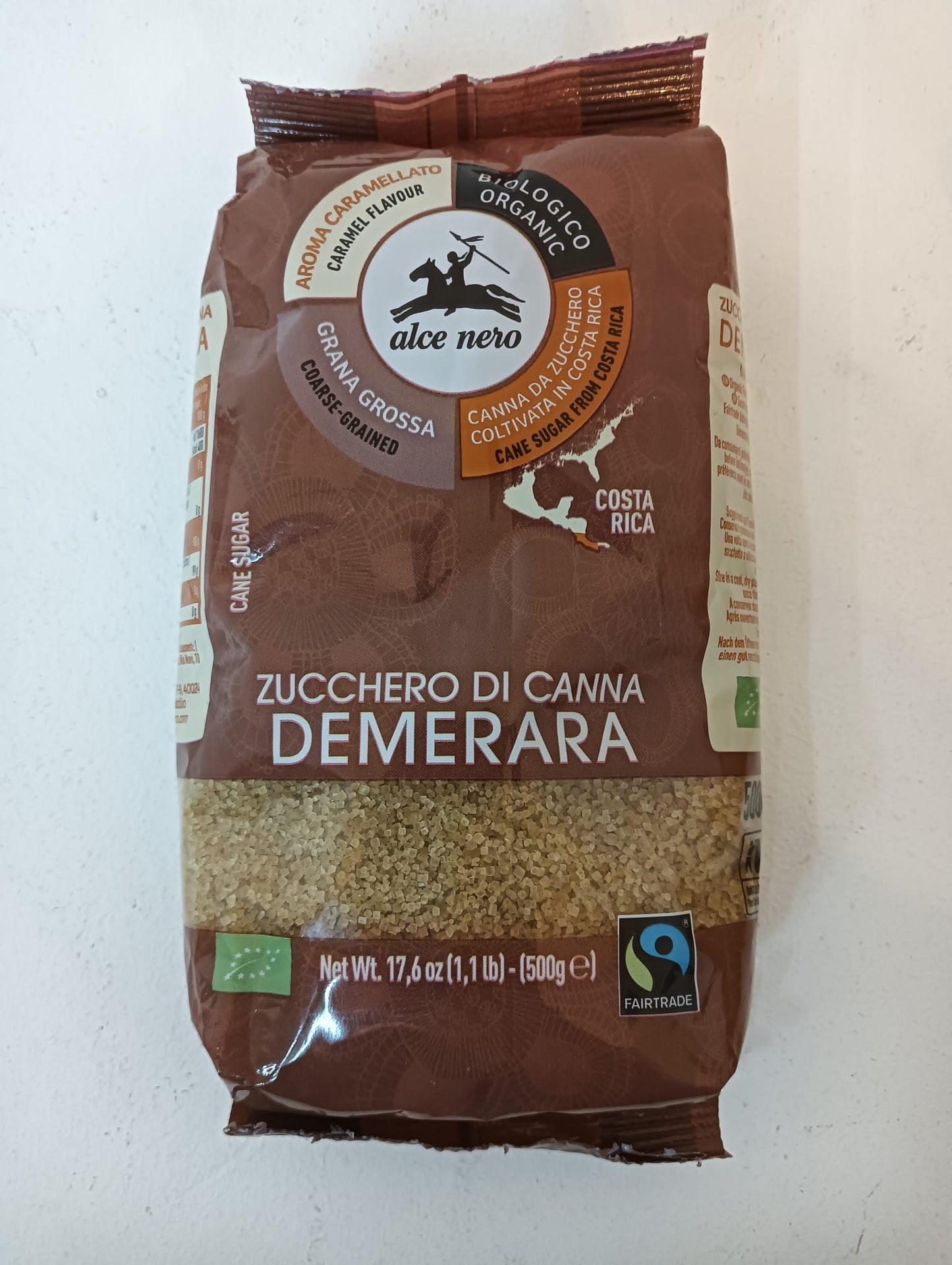 ALCE NERO Zucchero di canna demerara